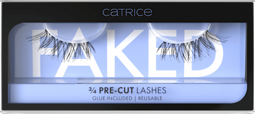 Künstliche Wimpern Faked 3/4 Pre-Cut (1 Paar), 1 St