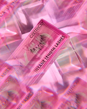 Waanzinnige lengte nepwimpers (1 paar), 2 stuks