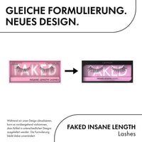 Waanzinnige lengte nepwimpers (1 paar), 2 stuks