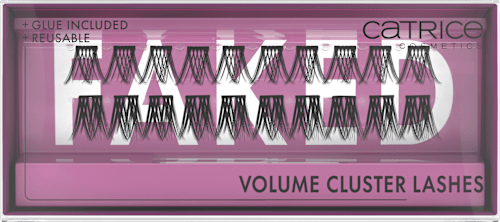 Künstliche Wimpern Set Faked Volume Cluster Lashes, 1 St