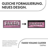 Künstliche Wimpern Set Faked Volume Cluster Lashes, 1 St