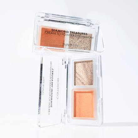 Lidschatten Diamond Treasures Cream to Powder 050 Peach Gleam, 2,8 g