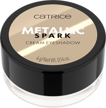 Lidschatten Metallic Spark Cream 010 Champagne Chic, 4 g