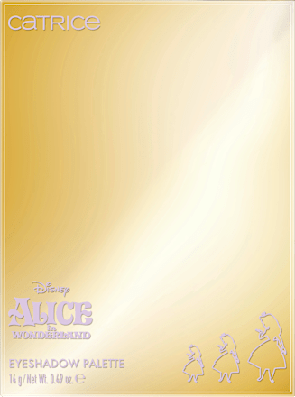 Lidschatten Palette Disney Alice in Wonderland C02 In A World Of My Own, 14 g CATRICE
