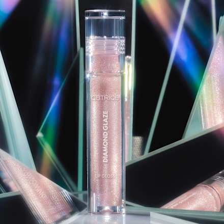 Lipgloss Diamond Glaze 020 Poppin' Glitters, 3 ml