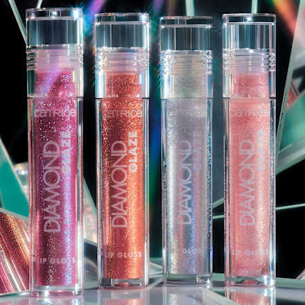 Lipgloss Diamond Glaze 020 Poppin' Glitters, 3 ml