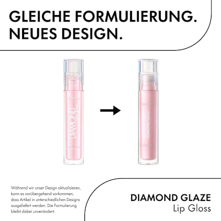 Lipgloss Diamond Glaze 030 Less Bitter More Glitter, 3 ml