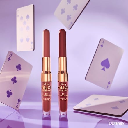 Lipliner & Lipgloss Disney Alice In Wonderland 2in1 C01 How Curious, 1,77 g CATRICE