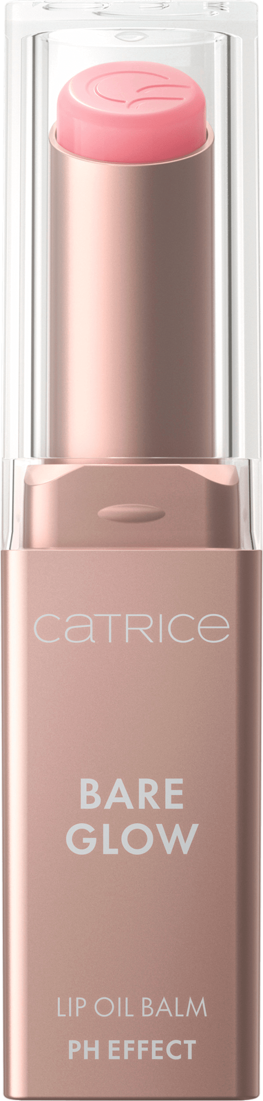 CATRICE Baume à lèvres Bare Glow Lip Oil Balm 010 Cool Pink, 3 g