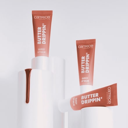 Lippenbalsam Butter Drippin' Glossy 020 Maple Latte, 10 ml CATRICE