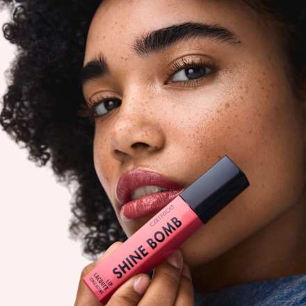 Lippenstift Shine Bomb Lip Lacquer 080 Flirt Alert, 3 ml