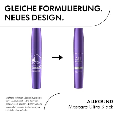 Mascara Allround Ultra Black 010 Blackest Carbon Black Ever, 11 ml