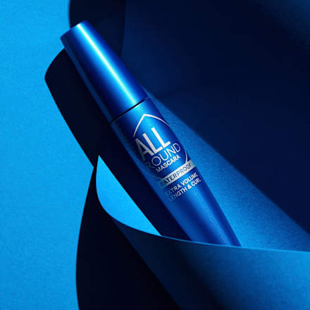 Mascara Allround Waterproof 010 Blackest Black, 12 ml