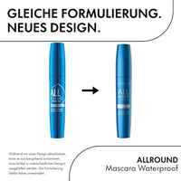 Mascara Allround Waterproof 010 Blackest Black, 12 ml