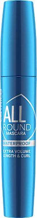 Mascara Allround Waterproof 010 Blackest Black, 12 ml