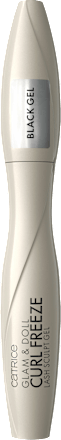 Mascara Glam & Doll Curl Freeze Lash Sculpt Gel 010 Transparent Black, 9,5 ml