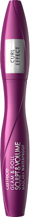 Mascara Glam & Doll Curl & Volume 010 Black, 10 ml