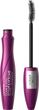 Mascara Glam & Doll Curl & Volume 010 Black, 10 ml