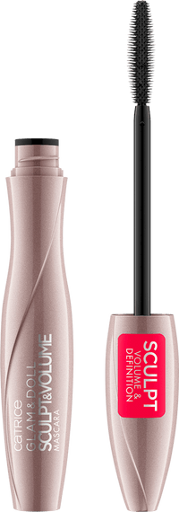 Mascara Glam &amp; Doll Sculpt &amp; Volume 010 Zwart, 9,5 ml