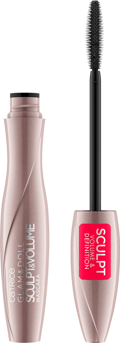 Mascara Glam &amp; Doll Sculpt &amp; Volume 010 Zwart, 9,5 ml