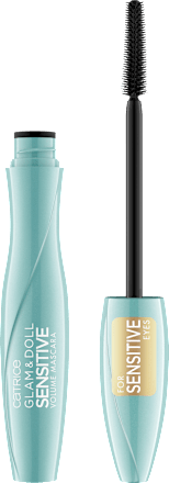 Mascara Glam & Doll Sensitive Volume 010 Ultra Black, 9 ml
