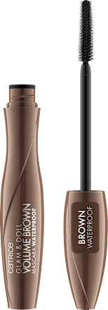 Mascara Glam & Doll Volume Brown Waterproof, 10 ml