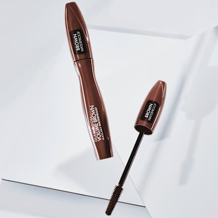 Mascara Glam & Doll Volume Brown Waterproof, 10 ml