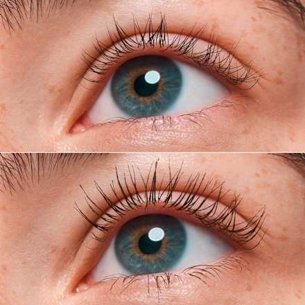 Mascara Glam & Doll Volume Brown Waterproof, 10 ml