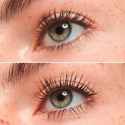 Mascara Glam & Doll Volume Waterproof 010  Black, 10 ml