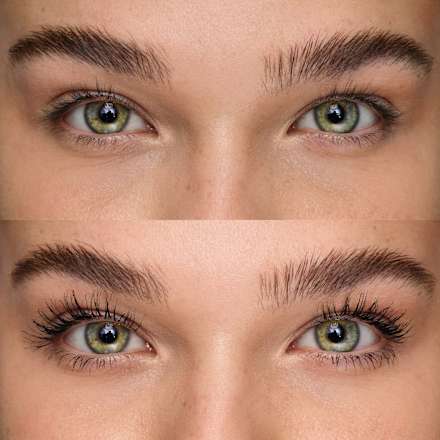 Mascara Glam &amp; Doll Volume Waterproof 010 Zwart, 10 ml