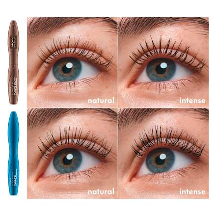 Mascara Glam & Doll Volume Waterproof 010  Black, 10 ml