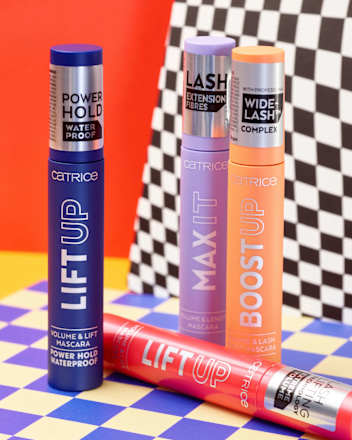 Mascara Lift Up Volume & Lift Power Hold Waterproof 010 Deep Black, 11 ml CATRICE