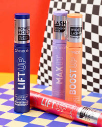 Mascara Lift Up Volume & Lift Power Hold Waterproof 010 Deep Black, 11 ml CATRICE