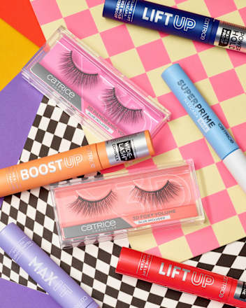Mascara Lift Up Volume & Lift Power Hold Waterproof 010 Deep Black, 11 ml CATRICE