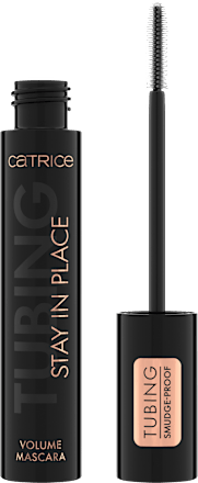Mascara Tubing Stay In Place Volume 010 Panda-Proof Black, 11 ml