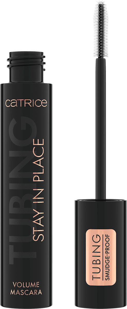Mascara Tube Stay In Place Volume 010 Panda-Proof Zwart, 11 ml