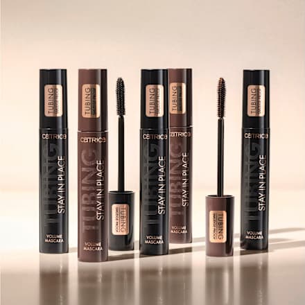 Mascara Tubing Stay In Place Volume 020 Panda-Proof Brown, 11 ml