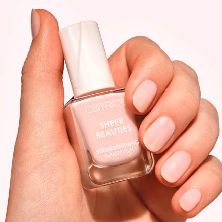 Nagellack Sheer Beauties Strengthening 040 Fluffy Cotton Candy, 10,5 ml