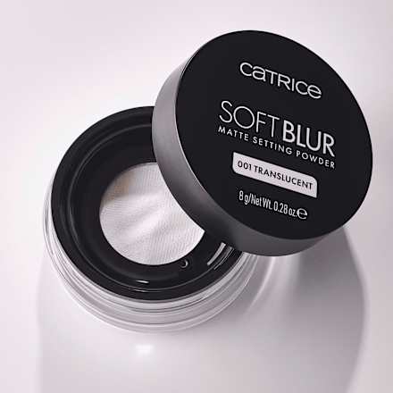 Puder Soft Blur Matte Setting 001 Translucent, 8 g CATRICE