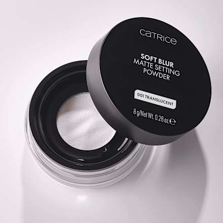 Puder Soft Blur Matte Setting 001 Translucent, 8 g