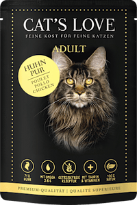 Nat kattenvoer puur kip in gelei, 85 g