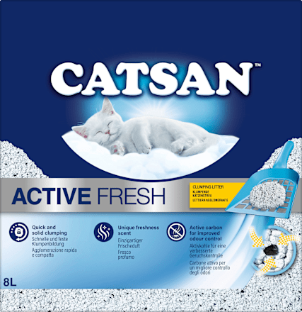 Actieve verse klonterende kattenbakvulling, 8 l
