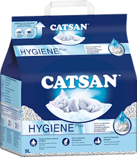 Kattenbakvulling Hygiene Plus, niet-klonterend, 9 l