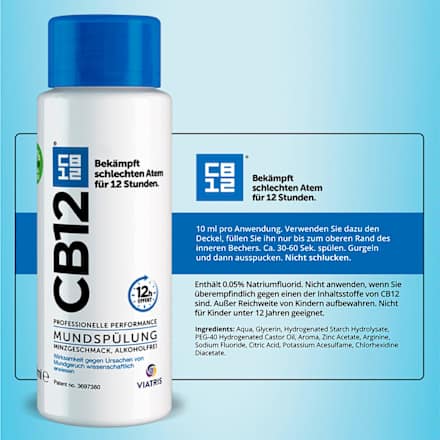 Mundspülung mint, 200 ml CB12