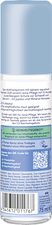 Antitranspirant Deo Zerstäuber Pure & Protect Aqua Essence, 75 ml