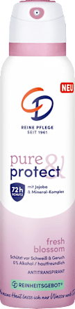 Antitranspirant Deospray pure & protect fresh blossom, 150 ml
