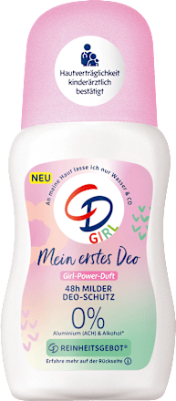 Deodorant Roll-on Girls, Mijn eerste deodorant, 50 ml