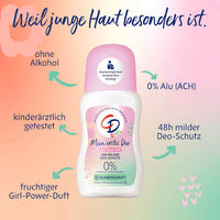 Deo Roll-on Mädchen, Mein erstes Deo, 50 ml