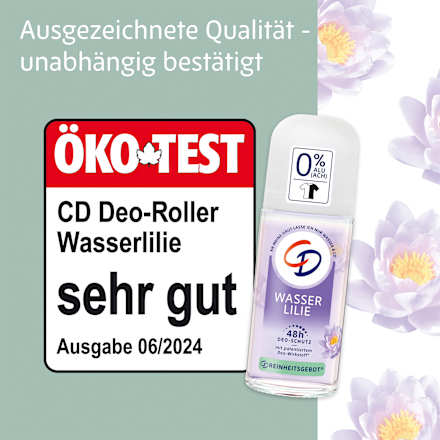 Deo Roll-on Wasserlilie 48h, 50 ml