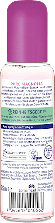 Deo Zerstäuber Pure Magnolia, 75 ml